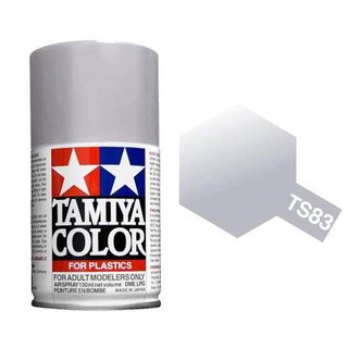 สีสเปรย์ TAMIYA TS-83 Metallic Silver (100 ml)