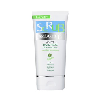 Smooth E White Babyface Scrub สมูทอี ไวท์ เบบี้เฟซ สครับ