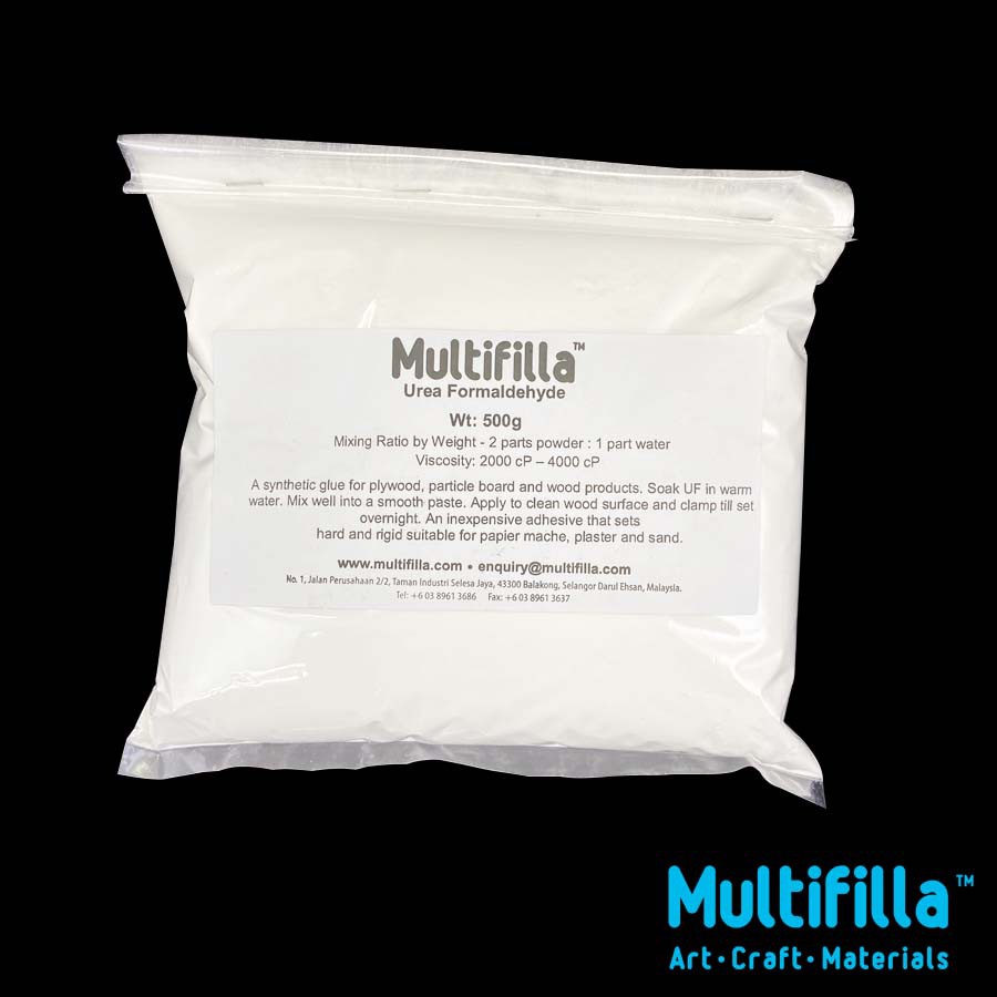 UF ยูเรียฟอร์มาลดีไฮด์ 500g - กาวสังเคราะห์สําหรับไม้อัด/บอร์ดอนุภาค/ไม้