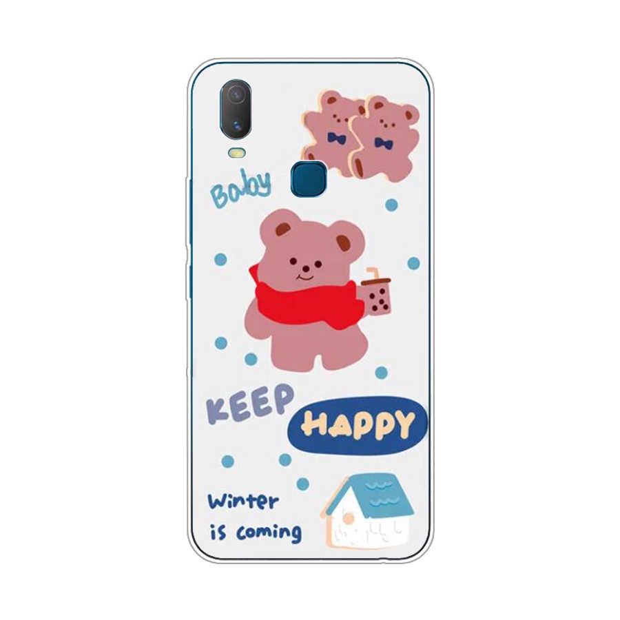 Vivo y20 2021 y12 y11 2019 y15 2020 เคส TPU นิ่ม ซิลิโคน ป้องกัน เคสโทรศัพท์