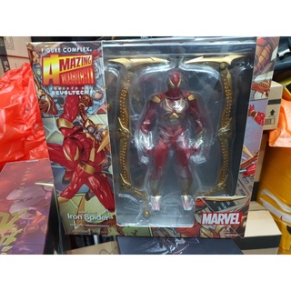 แท้100% Marvel Amazing Yamaguchi Revoltech No.023 Iron Spider ของเล่นมาเวล ฟิกเกอร์