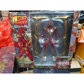 แท้100% Marvel Amazing Yamaguchi Revoltech No.023 Iron Spider ของเล่นมาเวล ฟิกเกอร์