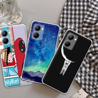 เคส Realme C33 รูปแบบสร้างสรรค์ กันกระแทก ซิลิโคน เต็ม Realme C33 เคสโทรศัพท์