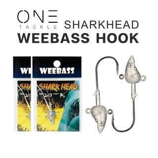 อุปกรณ์ตกปลา แท้จาก Weebass  หัวจิ๊ก รุ่น SHARK HEAD คุณภาพดีราคาเบาๆ