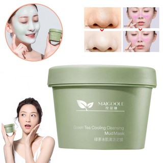 มาร์คโคลนชาเขียว มาร์กหน้าลดสิว (Green Tea Cleansing Mask)