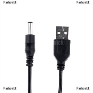 flashquick usb male to 3 . 5 มม. dc plug สายเคเบิ้ลชาร์จสําหรับแท็บเล็ต pc