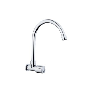 ก๊อกซิงค์เดี่ยวติดผนัง KARAT EC-04-531-50 สีโครม SINK FAUCET KARAT EC-04-531-50 CHROME