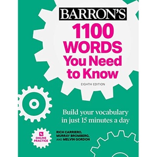 1100 WORDS YOU NEED TO KNOW + ONLINE PRACTICE (BARRONS)  9781506271187
