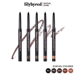 [SALE] LILYBYRED STARRY EYES AM9 TO PM9 SLIM GEL EYELINER 0.14G. EXP2024 ( อายไลน์เนอร์ )