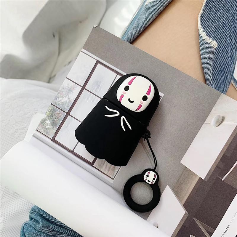 เคสหนังพรีเมี่ยมพร้อมพวงกุญแจสําหรับ Airpods Icarer - ภาพไร้หน้า