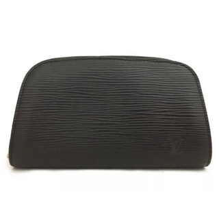 louis vuitton epi black pouch vintage