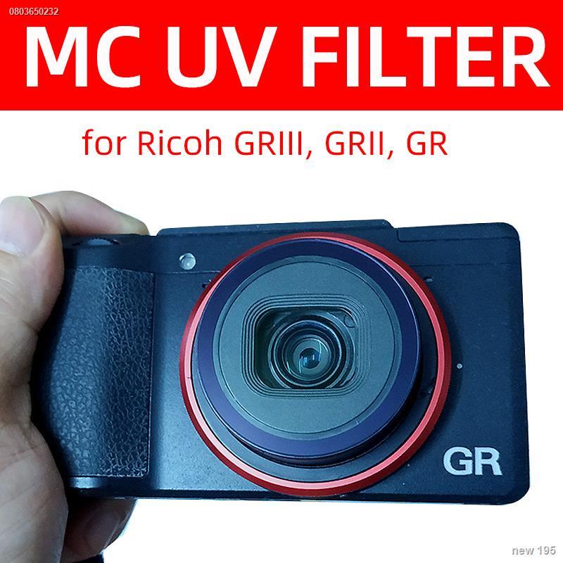 Copriobiettivo In Gomma ULBTER Per Ricoh GR III, GR II E GR IIIx – Set Da 2 Pezzi