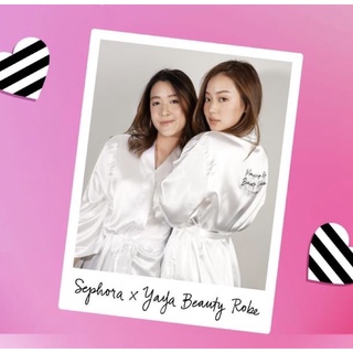 แท้💯 Sephora X Yaya Beauty Robe ชุดคลุมอาบน้ำ