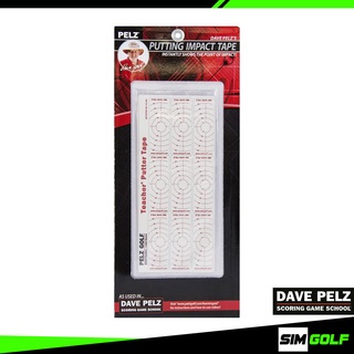 Dave Pelzs (DP4015) Putting Tape (6-Sheets) | SIM GOLF