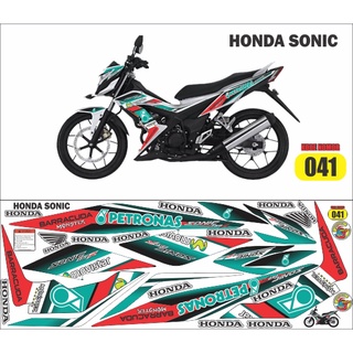 สติกเกอร์โซนิค สําหรับ Honda sonic striping Honda