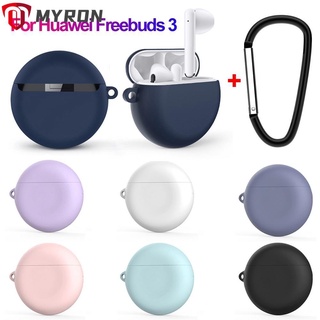 MYRON เคสป้องกันรอย สีมาการอง สำหรับ กล่องหูฟังบลูทูธ Huawei Freebuds 3