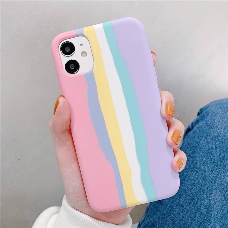 เคสด้านเนื้อนิ่ม งานกำมะหยี่ เคสรุ้ง ซัมซุง Samsung A42 A10s A20s A50/A30s/A50s  ซิลิโคน silicone - รูปที่ 5