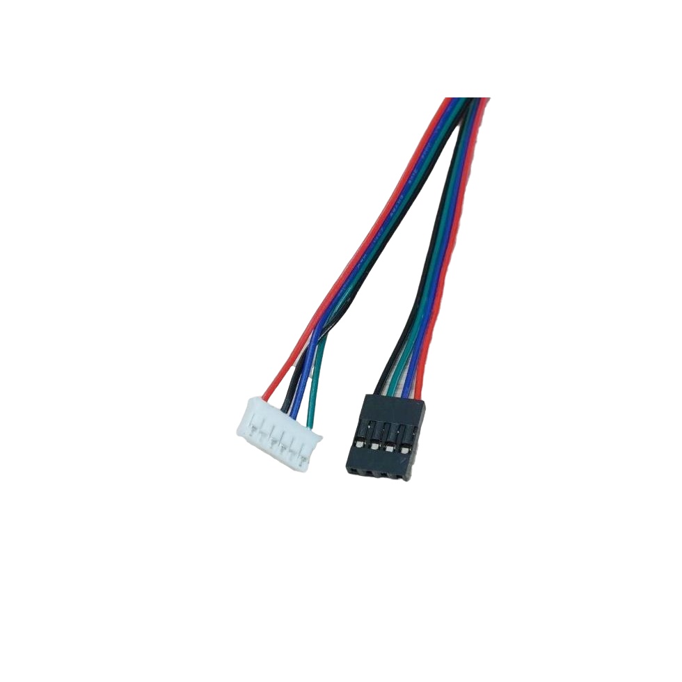 สายไฟ 100 cm Stepper Motor Nema17 ขั่วต่อ (6 pin JST PH2.0mm - 4 pin Dupont 2.54)