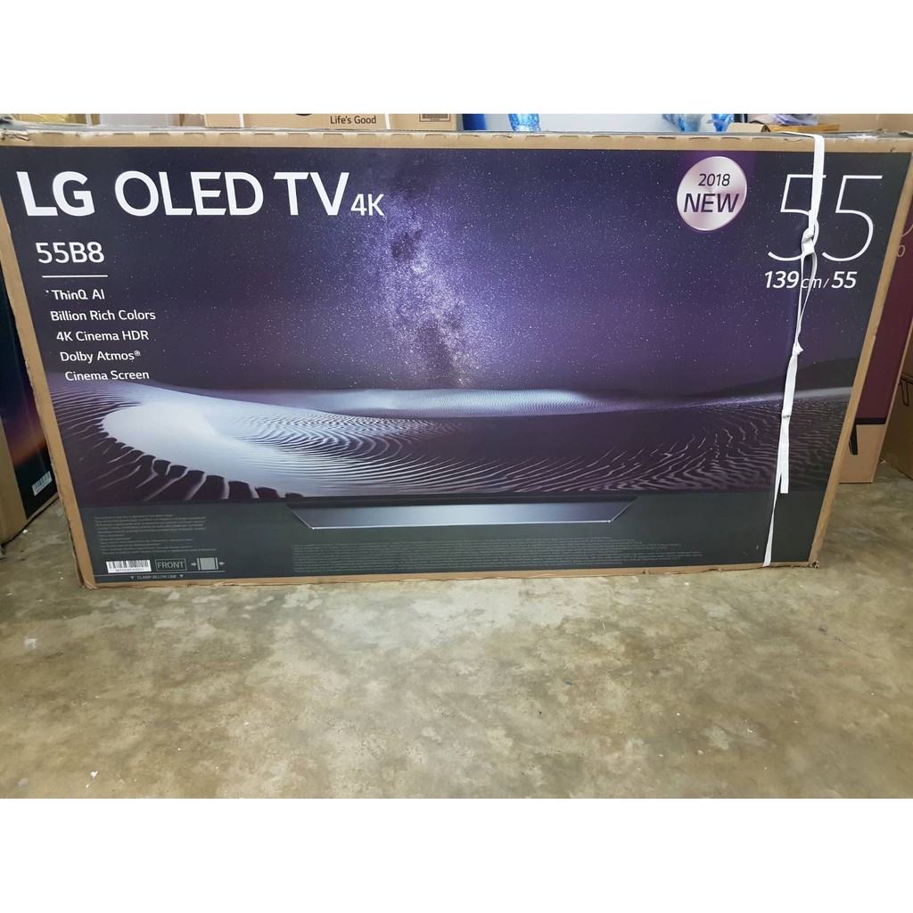 LG 55 นิ้ว รุ่น 55B8PTA OLED 4K SMART TV ปี 2018 สินค้าใหม่มีตำหนิ