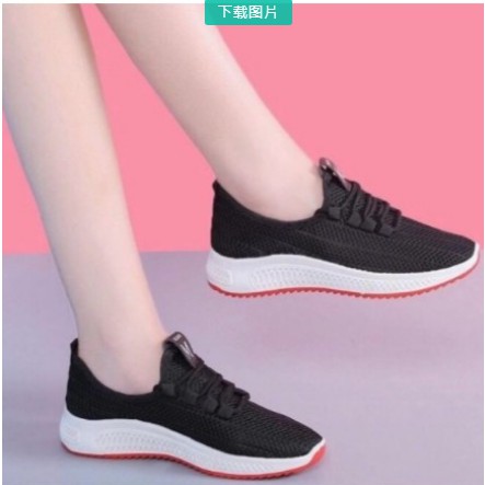 . รองเท้าผ้าใบ หุ้มส้น แฟชั่นผู้หญิง 098