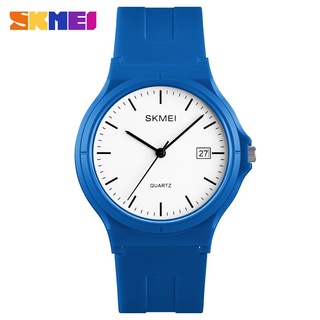 SKMEI Ladies Casual Sports Couple PU Strap Calendar Women Top Luxury Wristwatch Lady Large Dial Relogio