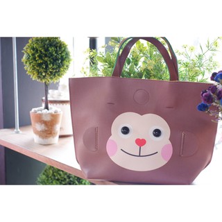 Mayya_shopp พร้อมส่งกระเป๋าแฟชั่น ลาย ลิง