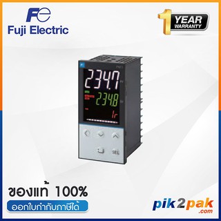 PXF5AEY2-FV100 : เครื่องควบคุมอุณหภูมิ 48x96mm 2 points 100-240VAC - Fuji Electric Temp Controller by pik2pak.com