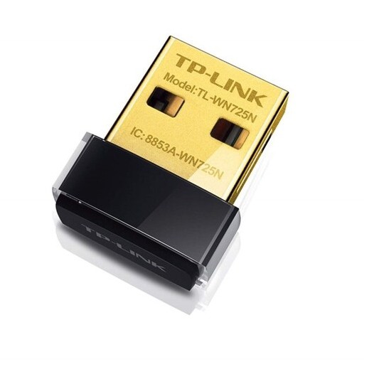 ตัวแปลงสัญญาณไวเรสไร้สาย N Nano สีดำ TP-LINK TL-WN725N รับประกันศูนย์ SYNNEX