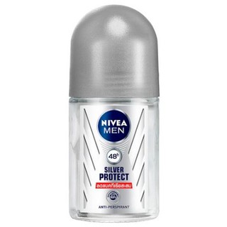 Nivea นีเวีย เมน ซิลเวอร์ โพรเทค โรลออนลดเหงื่อและระงับกลิ่นกาย 25ml.