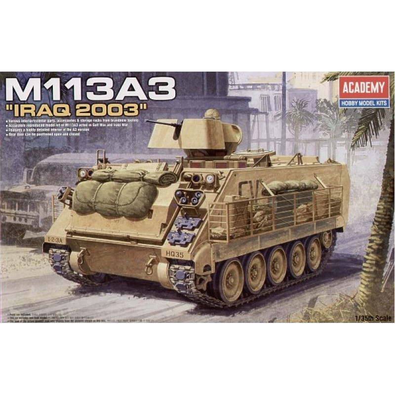 โมเดลประกอบ Academy Model 1/35 AC13211 M113 Iraq War 2003