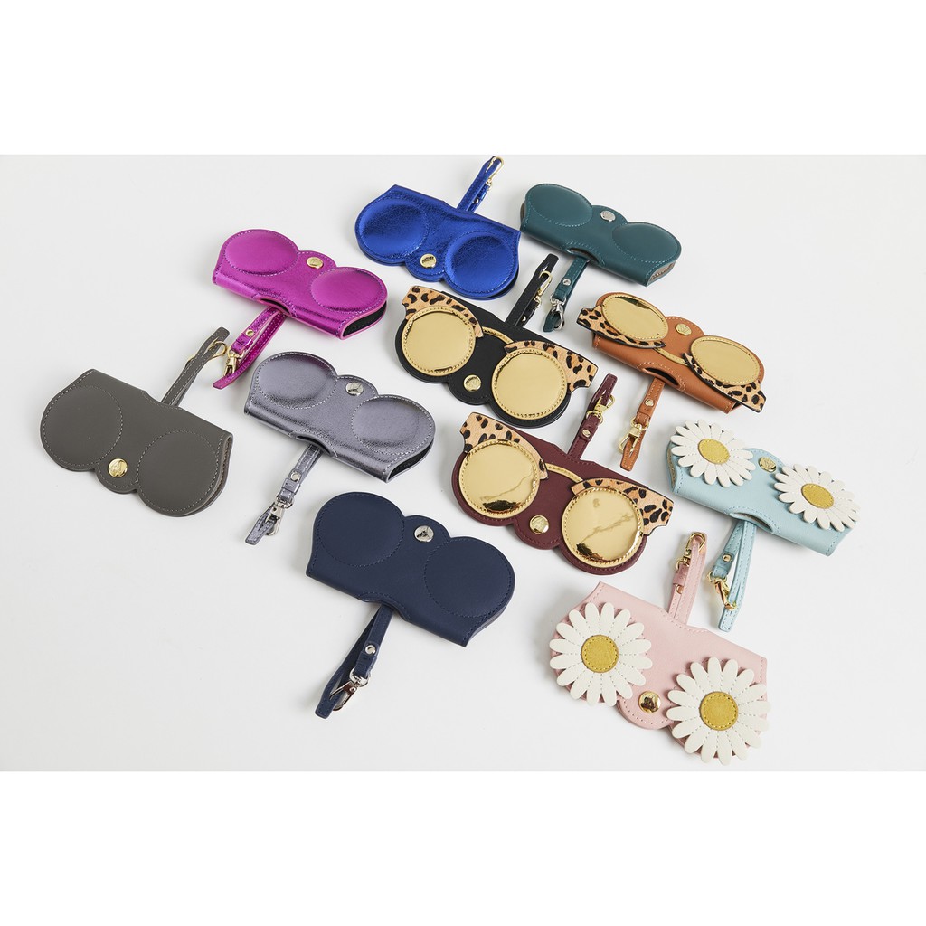 Sunny Cover : กระเป๋าใส่แว่นตา ซองใส่แว่นตาหนังแท้ เคสแว่นตา ALEXIS สินค้าพร้อมส่ง *กรุณาอ่านรายละเอียดก่อนสั่งซื้อ