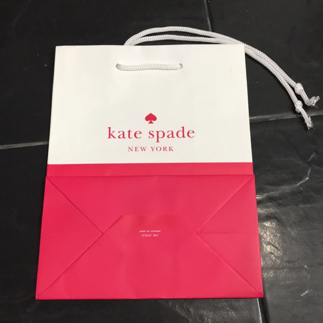ถุงกระดาษแท้ จากช็อป ยี่ห้อ Kate Spade New York (จากอเมริกา)