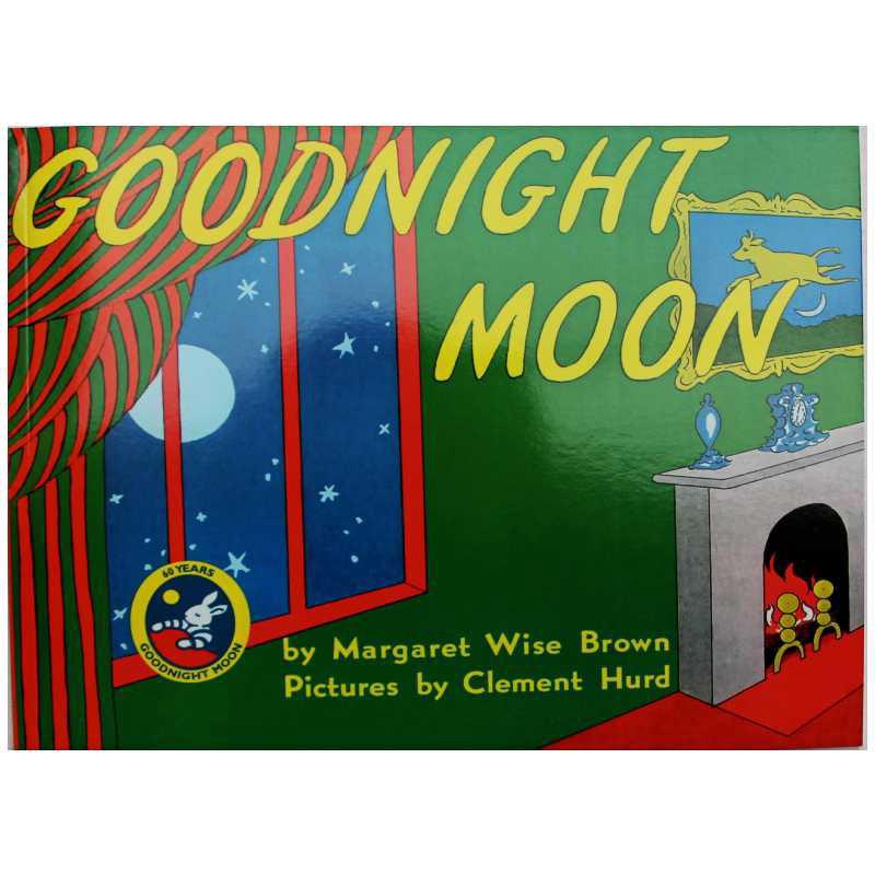 หนังสือภาษาอังกฤษ สมุดภาพ นิทานภาษาอังกฤษ หนังสือเด็ก Goodnight Moon English Picture Book Learning Educational Toy