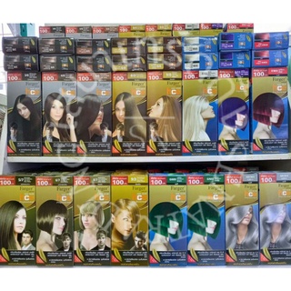 Farger hce Hair salon ครีมเปลี่ยนสีผม ฟาเกอร์ เอชซีอี เพอร์มาเน้นท์ แฮร์คัลเลอร์ครีม สีย้อมผมฟาเกอร์  100 มล.