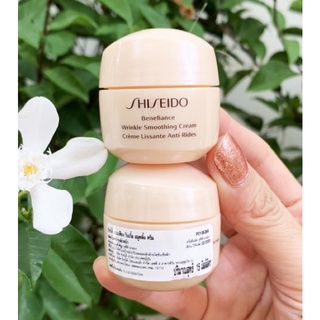 ครีมบำรุงผิว Shiseido Benefiance Wrinkle Smoothing Cream 15ml.