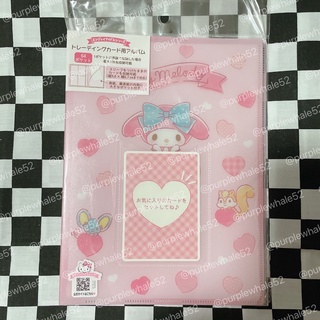 ♡ พร้อมส่ง ♡ สินค้า Sanrio japan My melody - Trading Card Pocket Album