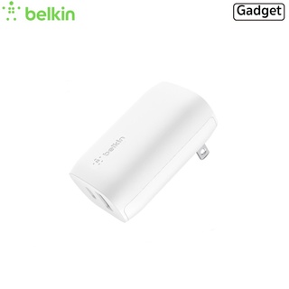 ฺBelkin BOOST↑CHARGE™ Dual Wall Charger with PPS 37W หัวชาร์จบ้านแบบชาร์จเร็วเกรดพรีเมี่ยม รองรับ iPhone/iPad/Andirod