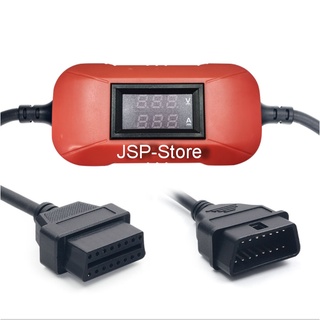 JSP หม้อแปลงไฟกล่องแปลงไฟสายแปลงไฟOBD2 ระบบไฟฟ้า 24V to 12V 24โวลท์ เป็น 12โวลท์สำหรับ เครื่องสแกนรถยนต์รถบรรทุกรถสิบล้อ