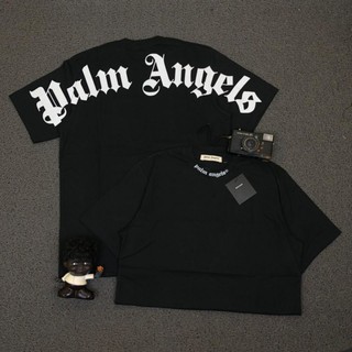 เสื้อยืด ปักลายโลโก้ Palm ANGELS คุณภาพดี