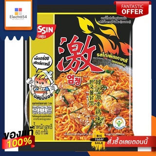 นิสชินซองรสไก่เผ็ดเกาหลี 60ก.NISSIN BAG SPICY KOREAN 60G.