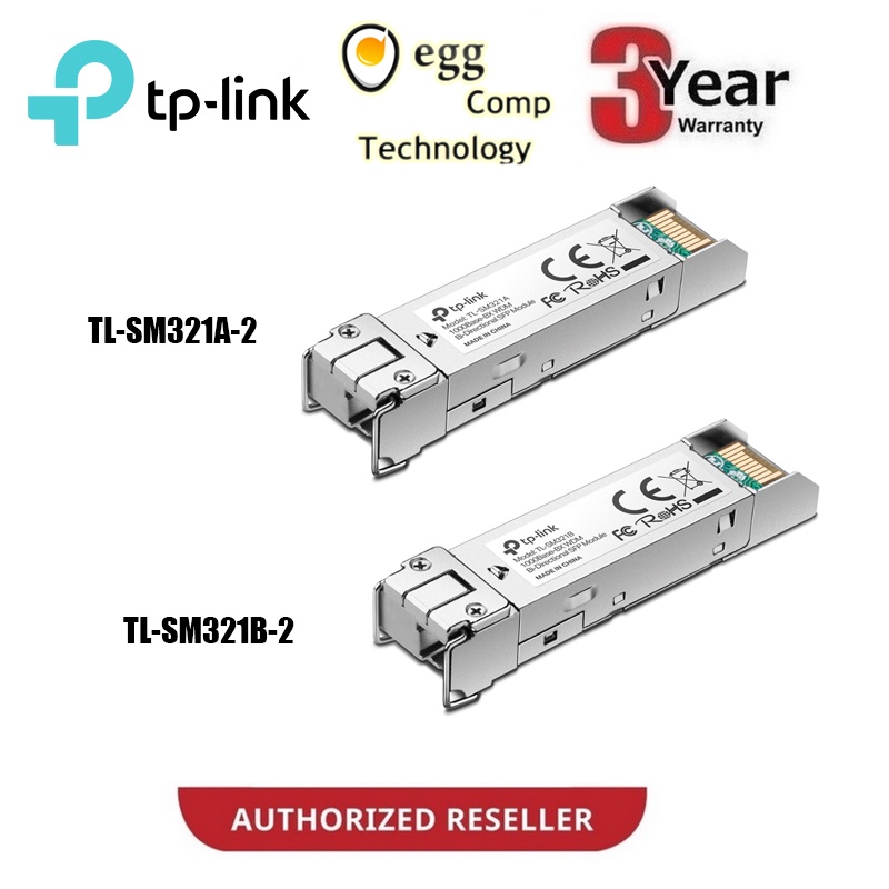 TP-LINK TL-SM321A-2 / TL-SM321B-2 1000Base-BX WDM Bi-Directional SFP Module