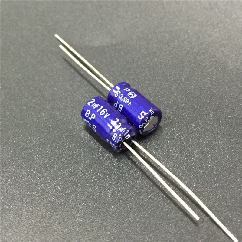 🇹🇭 22uF 16V S-BP Series 6.3x11mm 16V22uF Bipolar Audio Capacitor