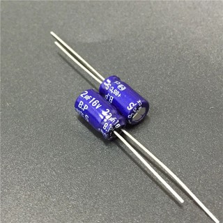 🇹🇭 22uF 16V S-BP Series 6.3x11mm 16V22uF Bipolar Audio Capacitor