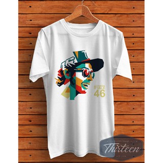 เสื้อยืด พิมพ์ลาย Wpap Valentino Rossi MotoGP คุณภาพสูง สําหรับผู้หญิง