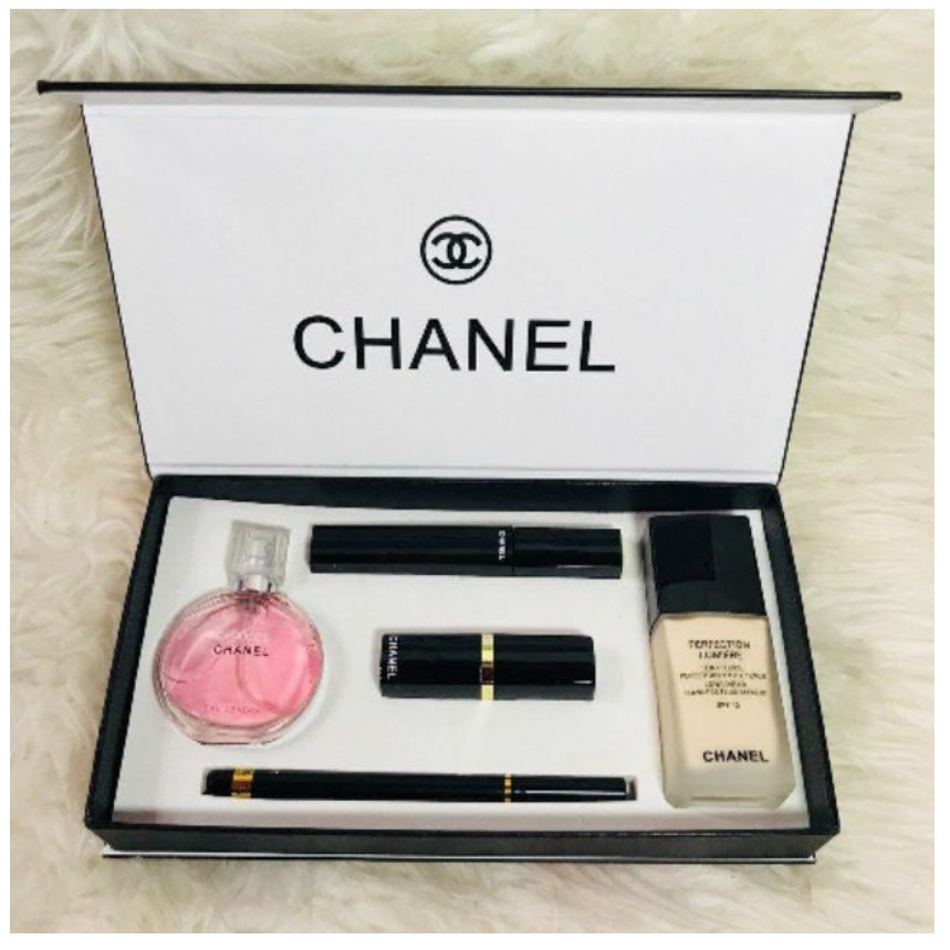 พร้อมส่ง Chanel เซตครีม+เครื่องสำอาง Chanel 5 In 1 | Shopee Thailand