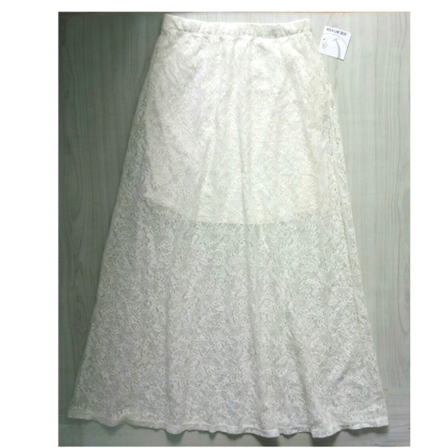 กระโปรงยาว ลูกไม้ joe boxer