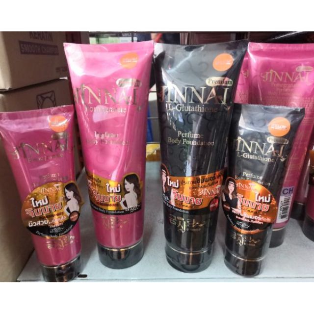 จินไนโลชั่น BELOV JINNAI Pomegranate Perfume Body Foundation จินนายโลชั่น