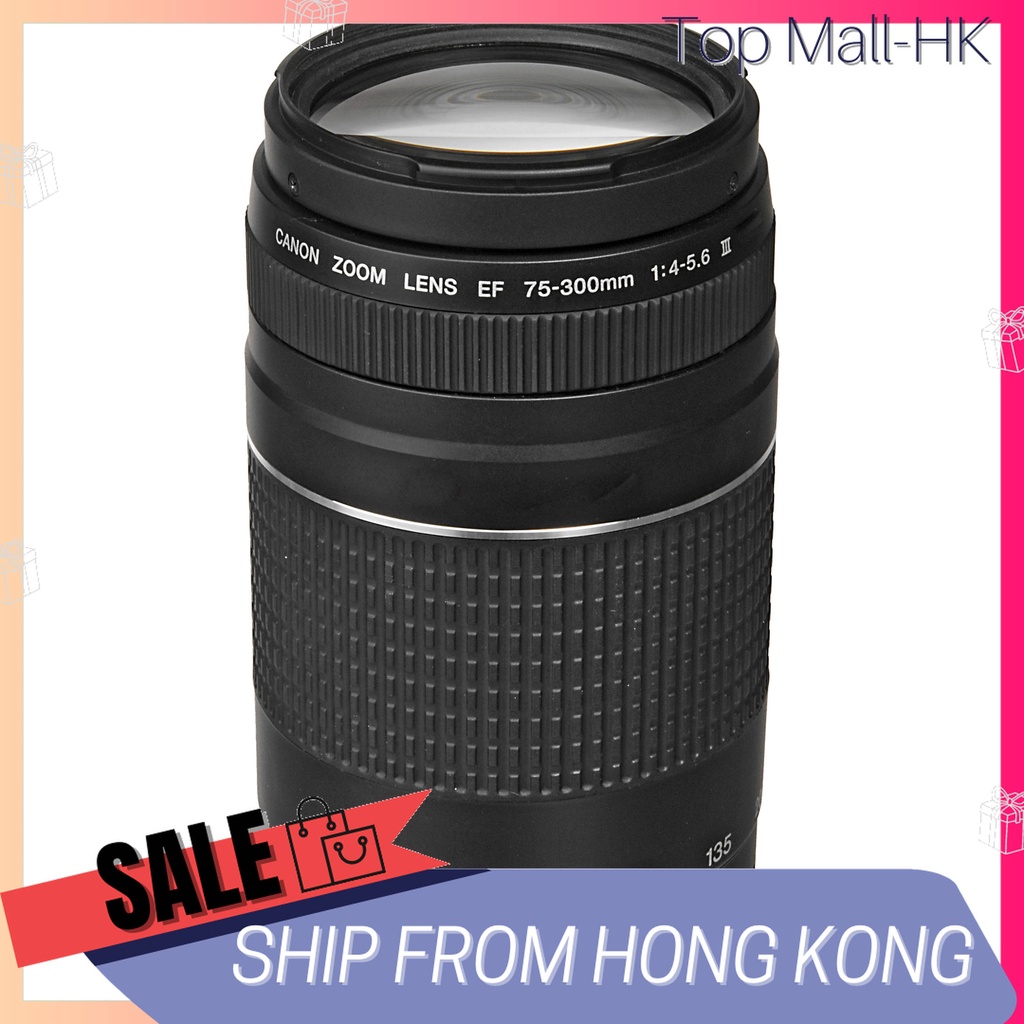 เลนส์ Canon Ef 75-300 มม. F/4-5.6 Iii

