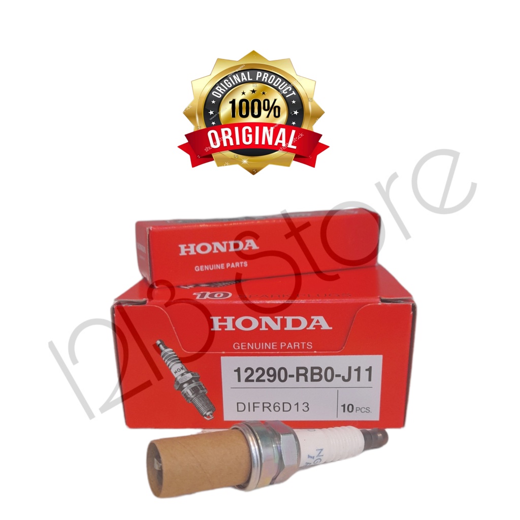 12290-RB0-J11 HONDA NGK IRIDIUM SPARK PLUG 12290-RBO-J11 (DIFR6D13) สําหรับ HONDA CITY GM6 T9A,CRZ,J