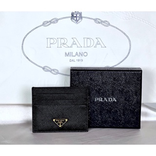 PRADA  Saffianoใส่บัตรแท้ 100%